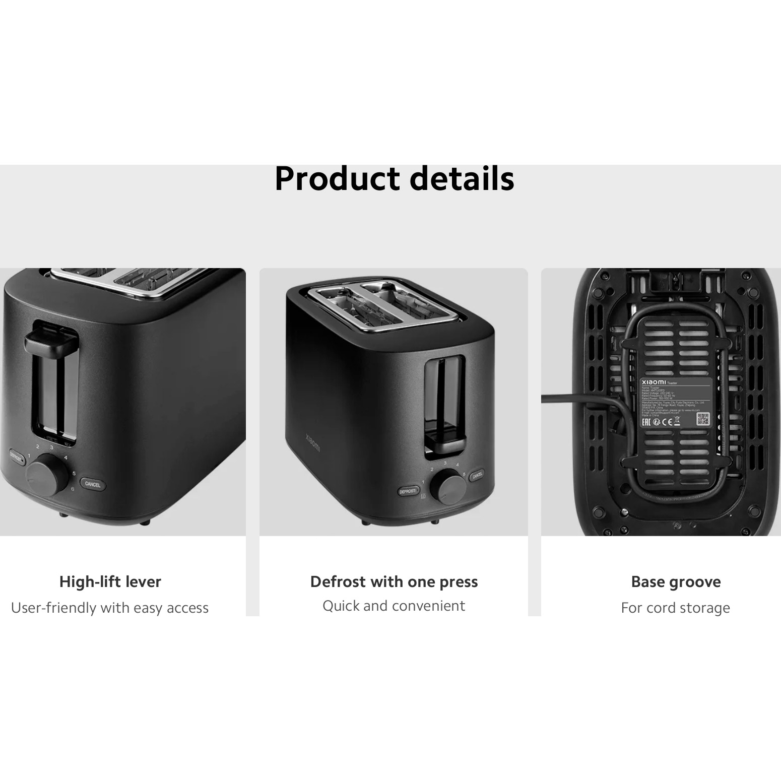 Тостер XIAOMI Toaster