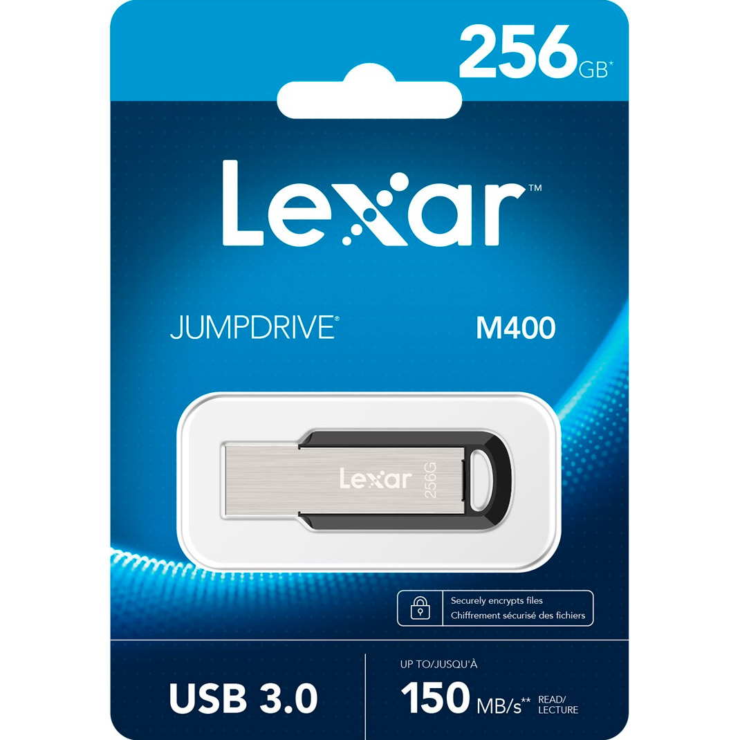 Флэшка 256GB LEXAR JumpDrive M400 USB 3.0 (LJDM400256G-BNBNG)