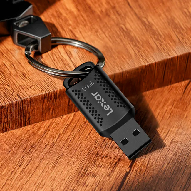 Флешка 256GB LEXAR JumpDrive V400 USB 3.0 Black (LJDV400256G-BNBNG)