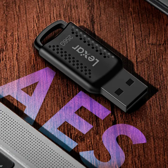 Флешка 256GB LEXAR JumpDrive V400 USB 3.0 Black (LJDV400256G-BNBNG)