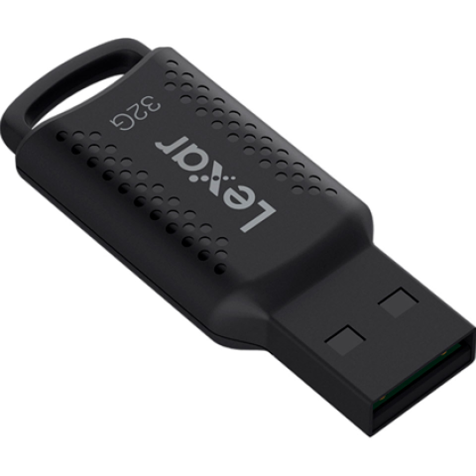Флешка 32GB LEXAR JumpDrive V400 USB 3.0 Black (LJDV400032G-BNBNG)