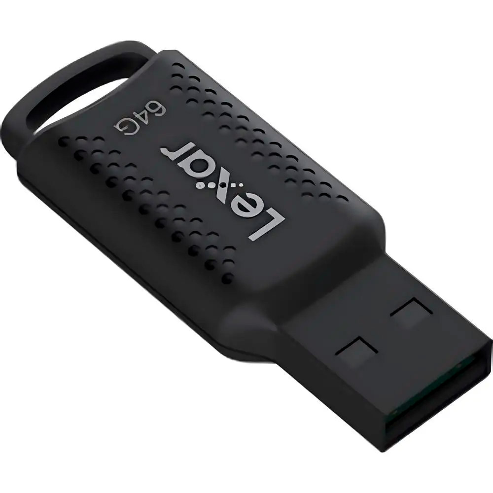 Флешка 64GB LEXAR JumpDrive V400 USB 3.0 Black (LJDV400064G-BNBNG)