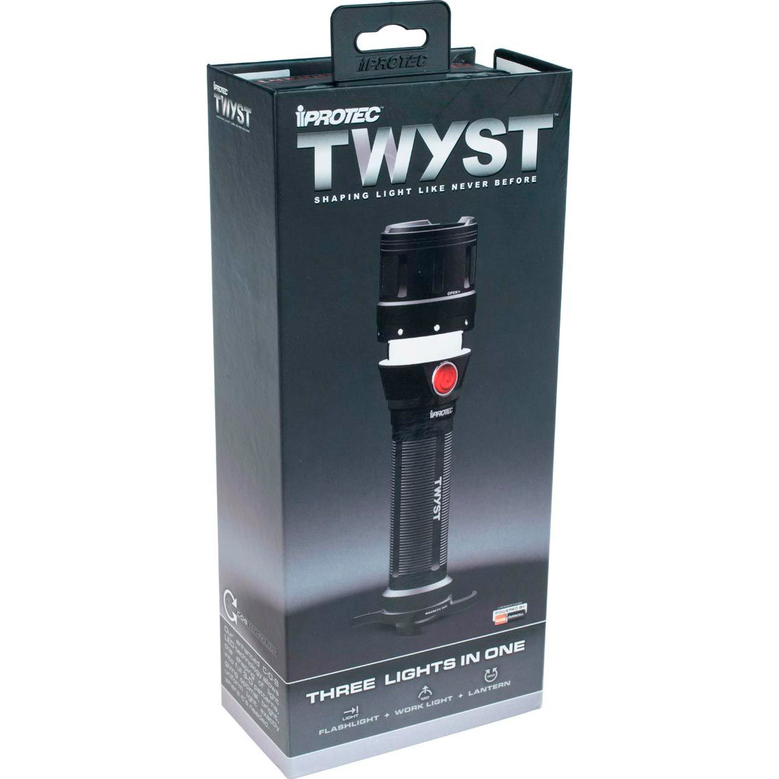 Ліхтар IPROTEC Twyst Black