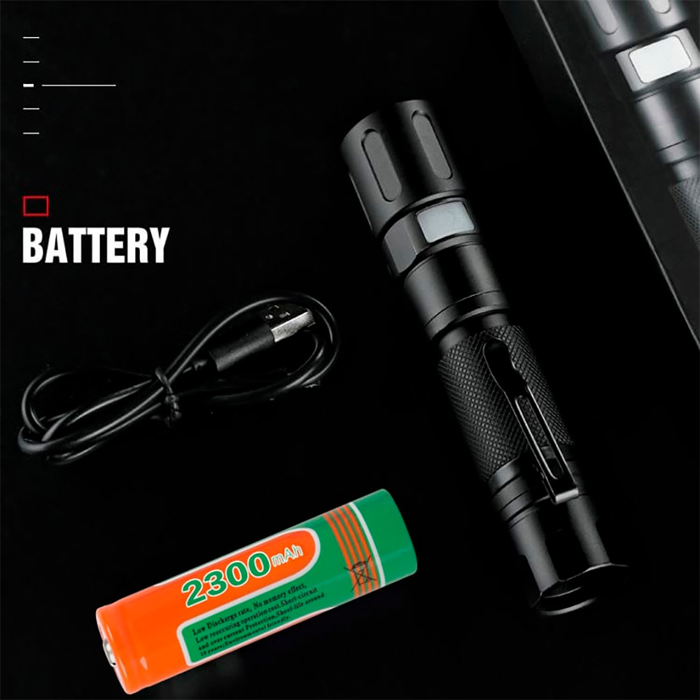 Фонарь SUPERFIRE X60 Black