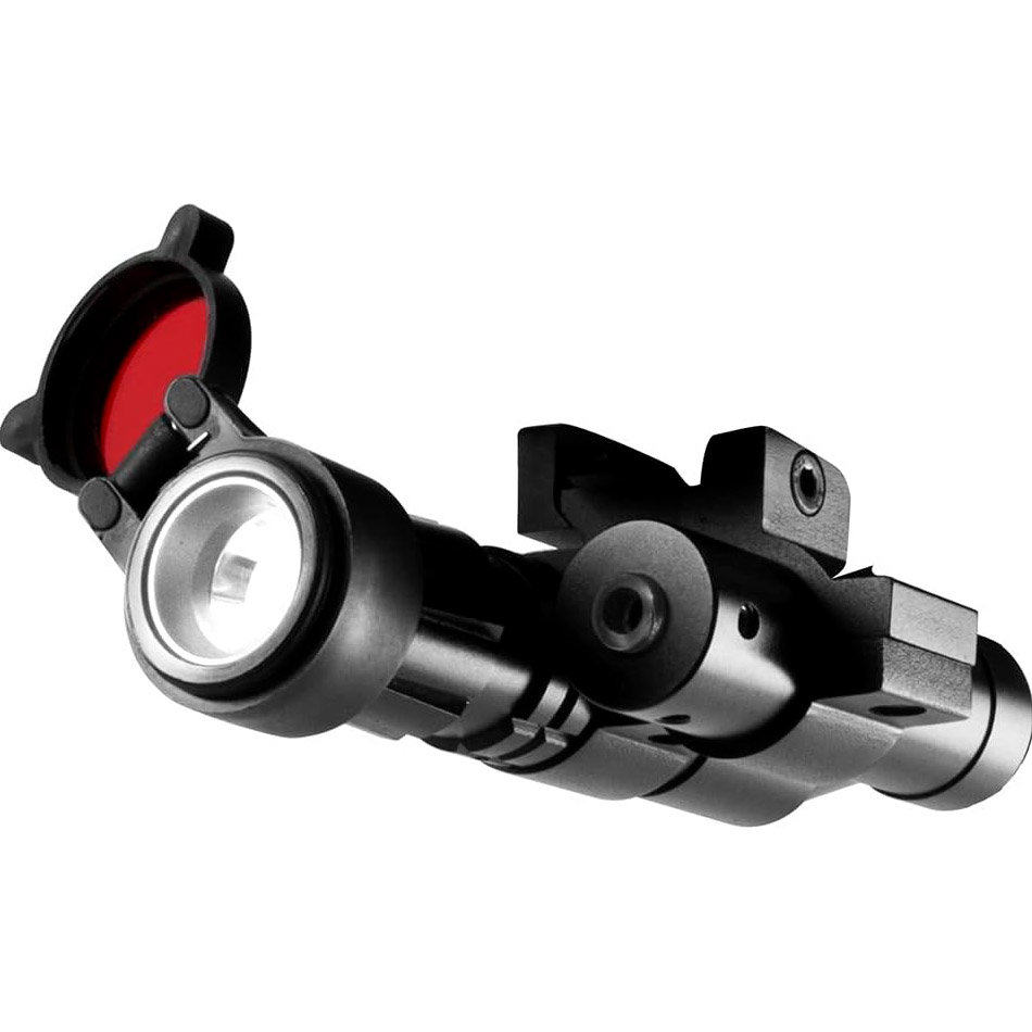 Ліхтар тактичний підствольний IPROTEC RM120LSR Firearm Light with Laser Red Beam