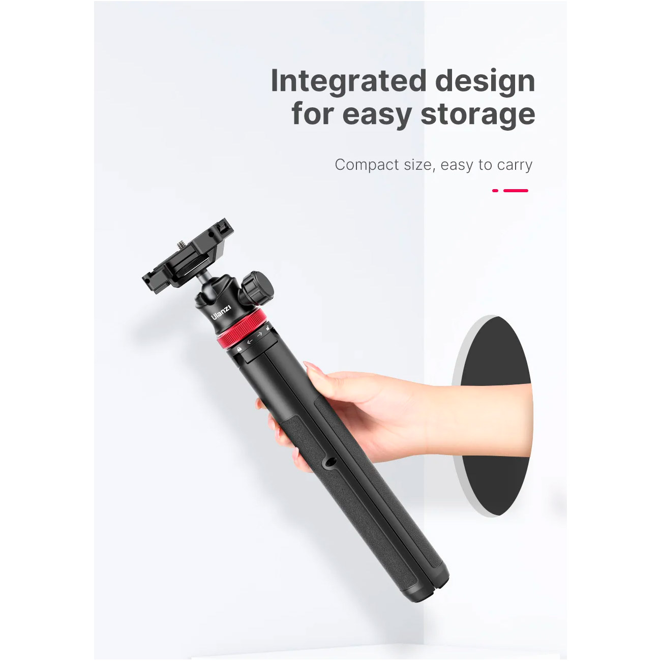 Штатив ULANZI MT-44 Multi-Functional Mini Tripod Black (2502B)