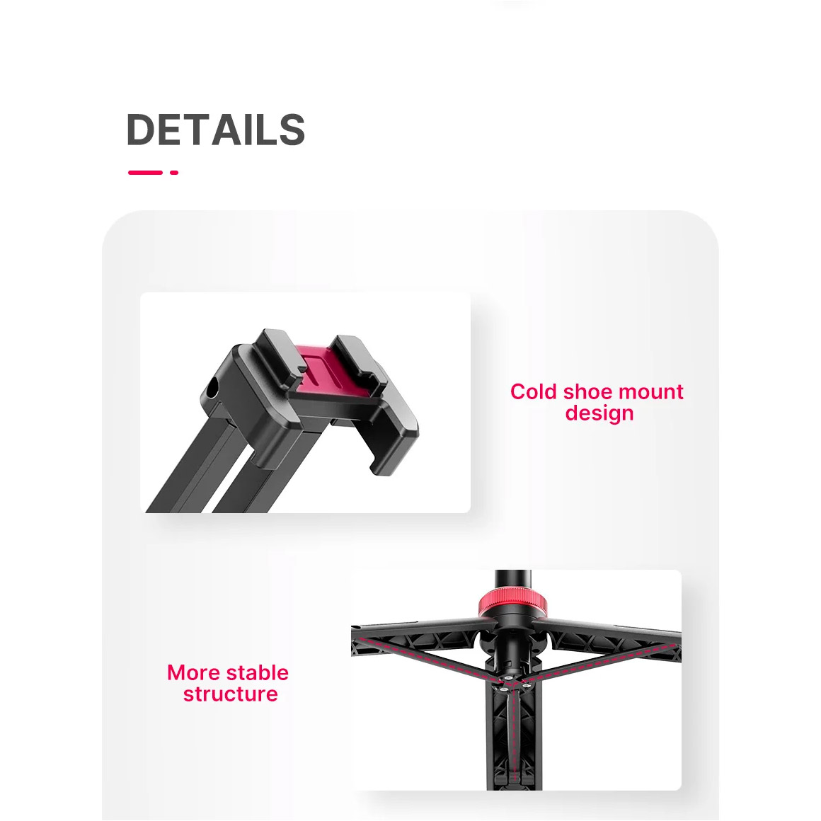 Штатив ULANZI MT-44 Multi-Functional Mini Tripod Black (2502B)