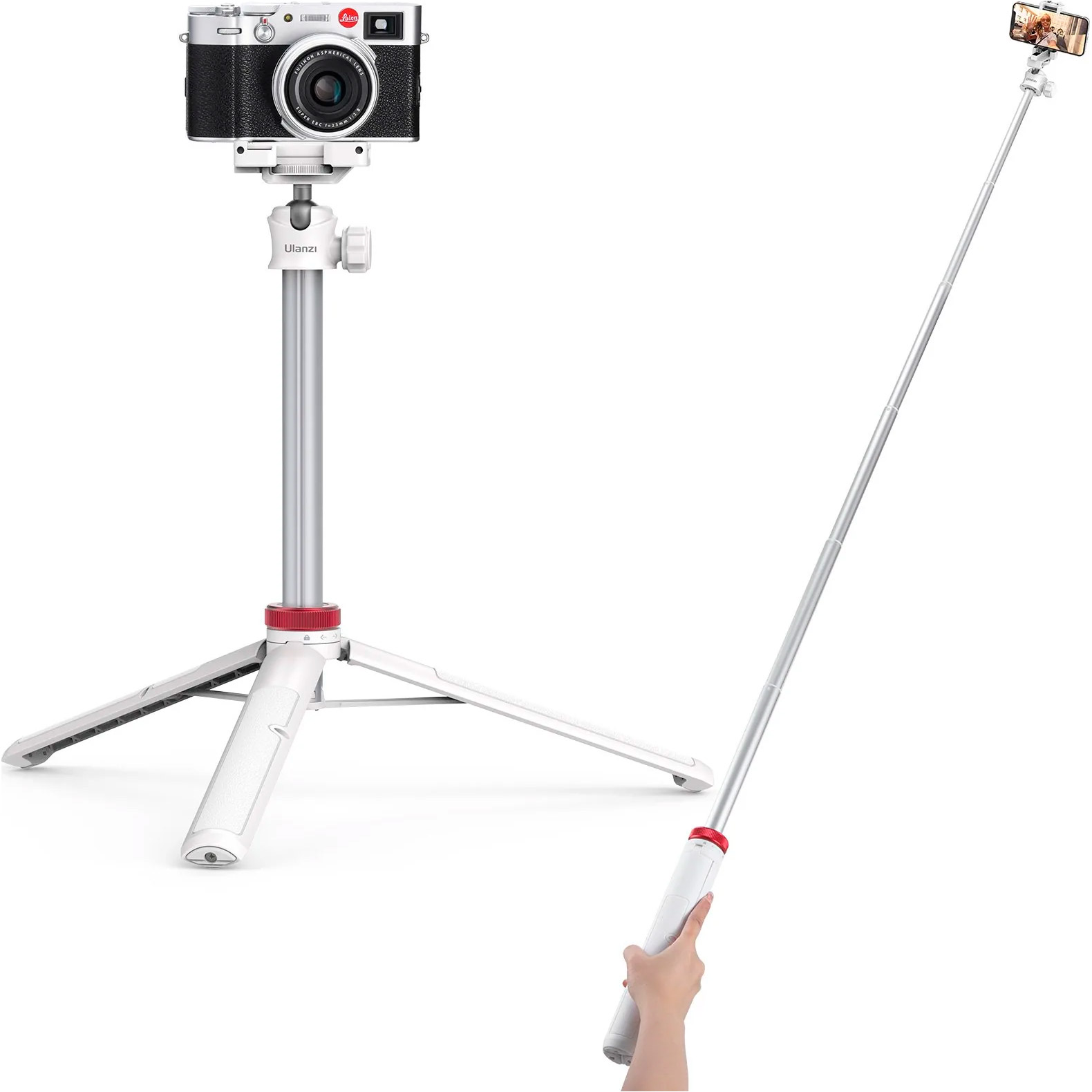 Штатив ULANZI MT-44 Multi-Functional Mini Tripod White (2503A)