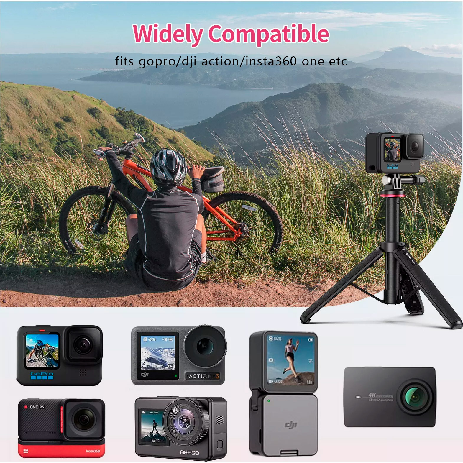 Штатив ULANZI MT-72 Tripod for GoPro Black (T047GBB1)