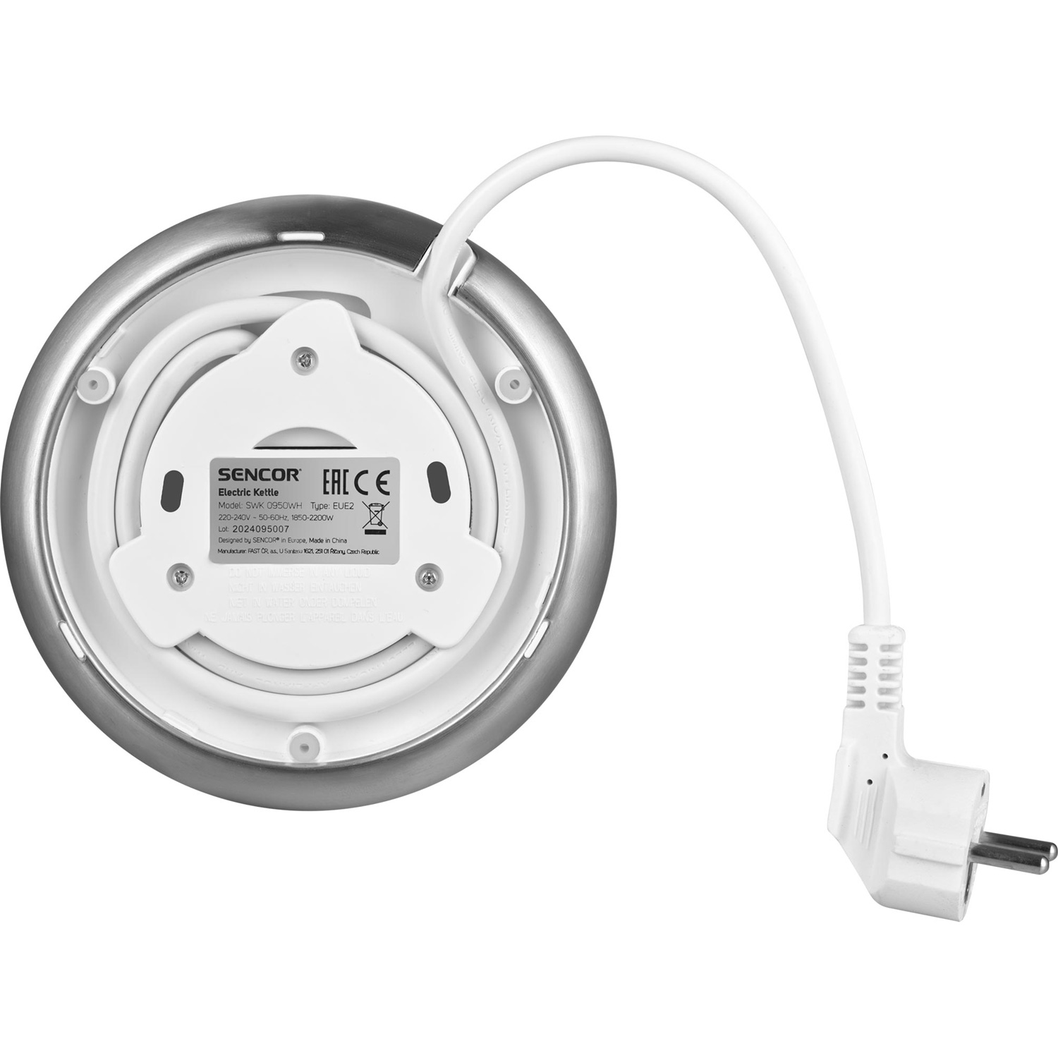 Електрочайник SENCOR SWK 0950WH (SWK0950WH)