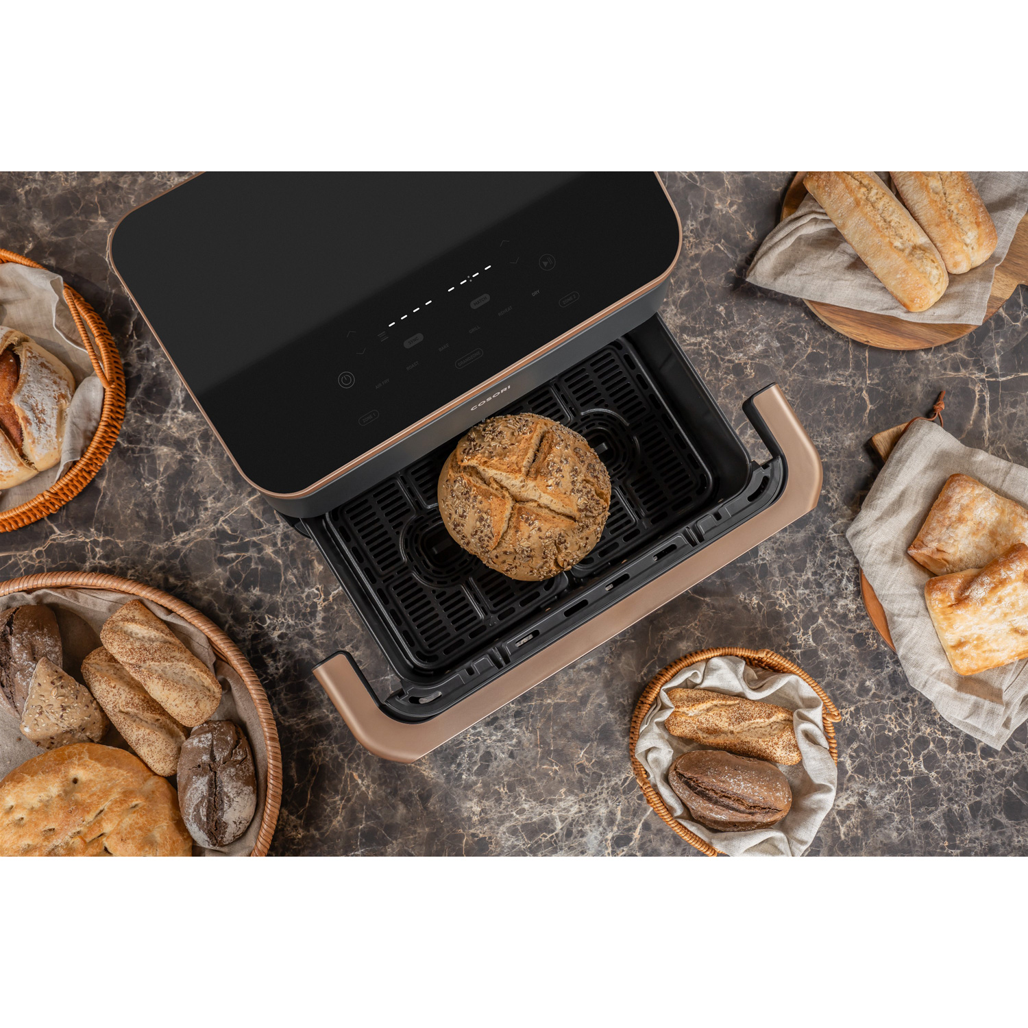 Мультипіч COSORI Dual Blaze Twinfry 10-Litre CAF-TF101S-AEUR