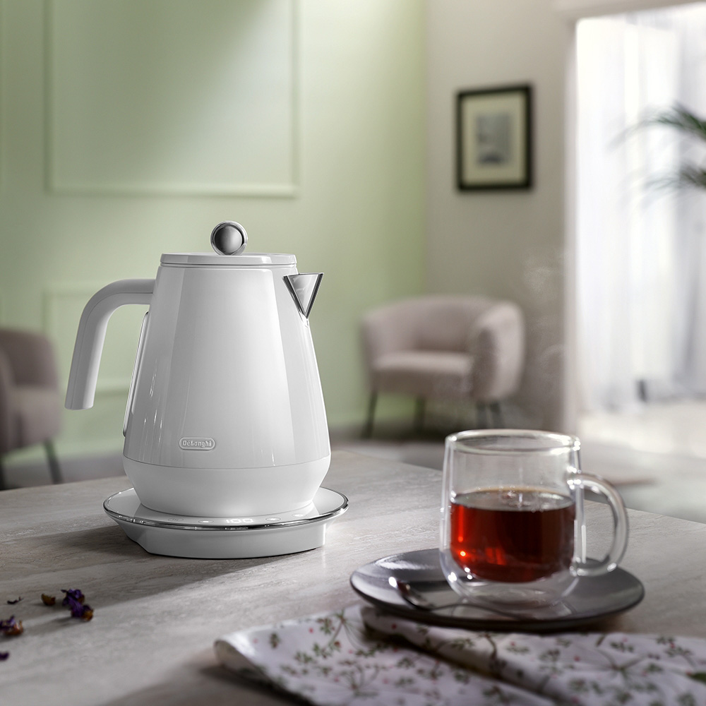 Електрочайник DELONGHI Eclettica SpecialTea KBY 2011 W (210410031)