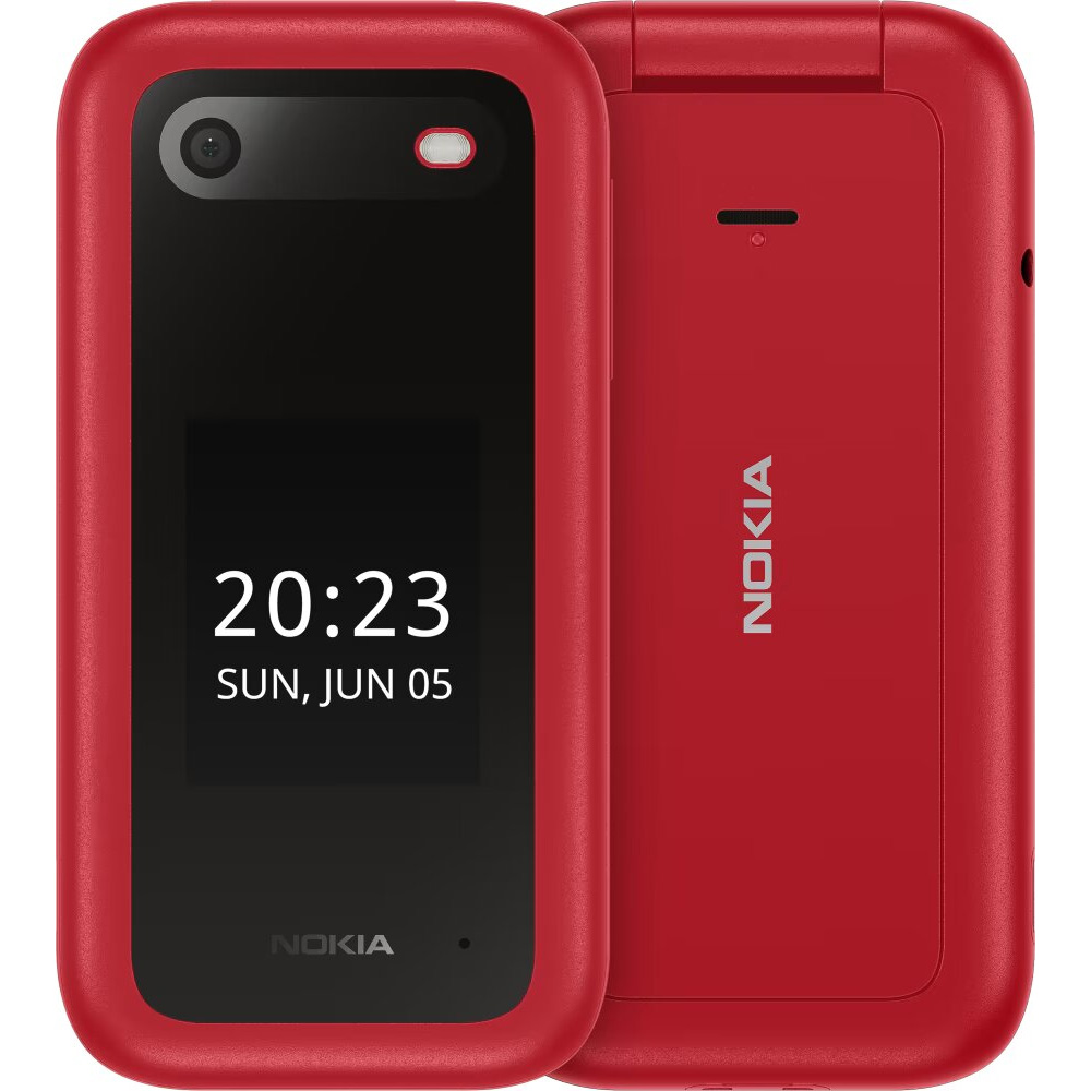 Мобильный телефон HMD 2660 Flip Raspberry Red