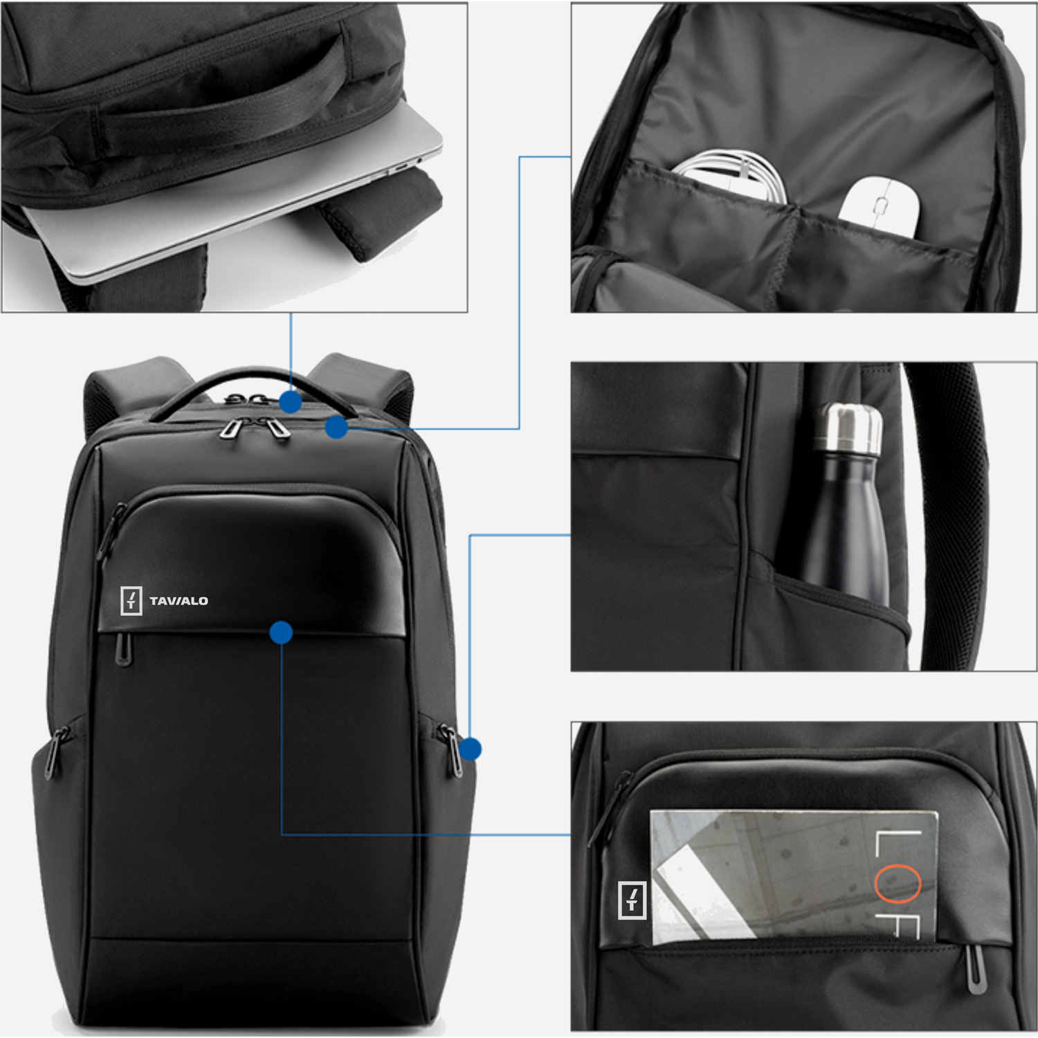 Рюкзак TAVIALO Warrior TD23 Black