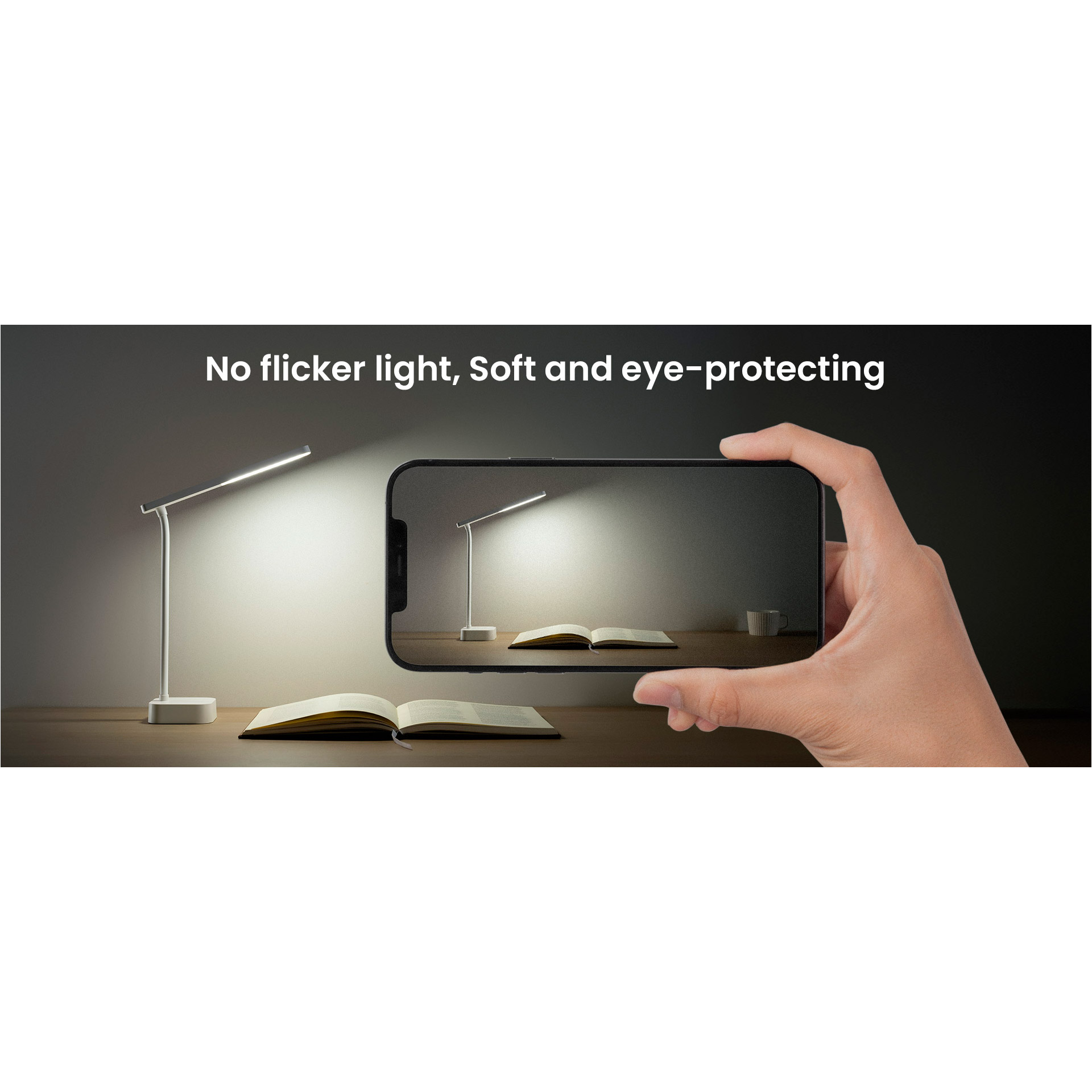 Лампа настільна YEELIGHT Jasmine Rechargeable Desk Lamp White (YLYTD-0039)