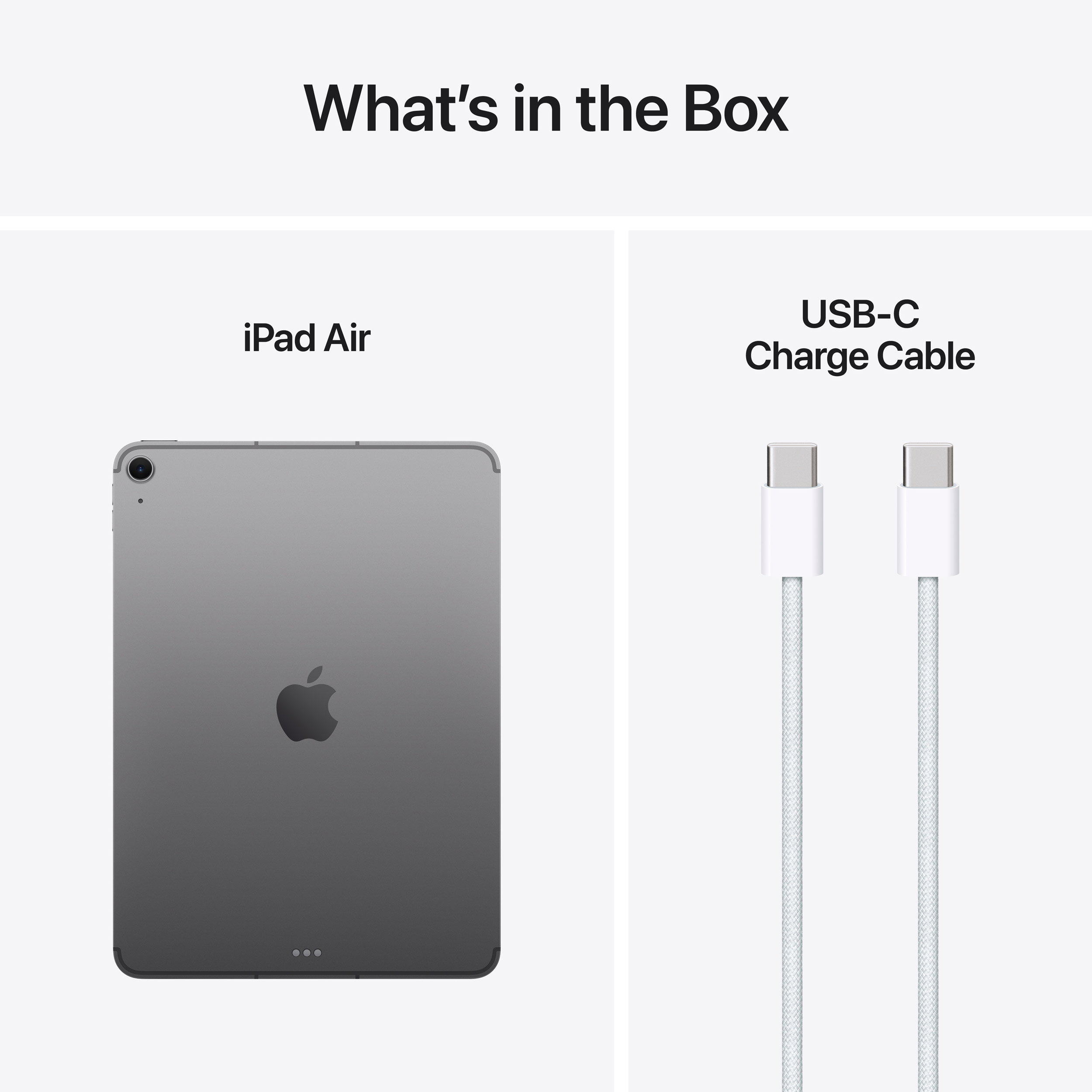 Планшет APPLE iPad Air M3 11" Wi-Fi 5G 256GB Space Gray (MCG04TY/A)