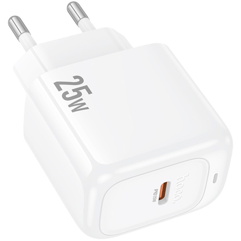 Зарядное устройство HOCO CS53A Surplus 1xUSB-C, PD25W White (6942007631488)