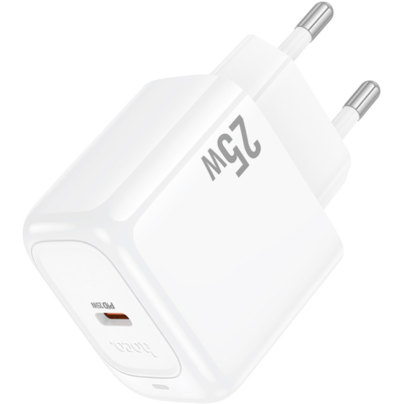 Зарядное устройство HOCO CS53A Surplus 1xUSB-C, PD25W White (6942007631488)
