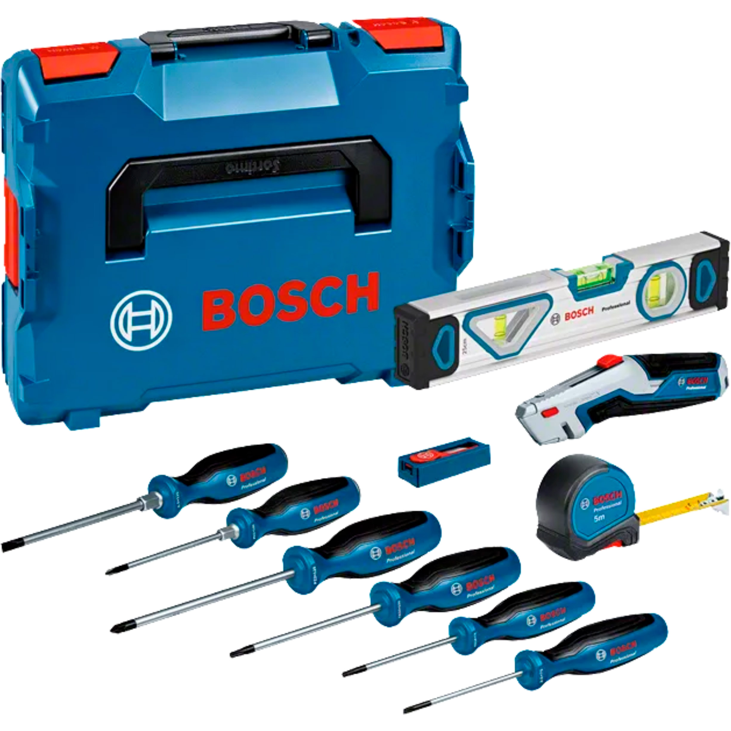 Набір інструментів BOSCH Screwdrivers and Mixed Hand Tools Set 19-Piece Professional 19пр (0615990N2R)