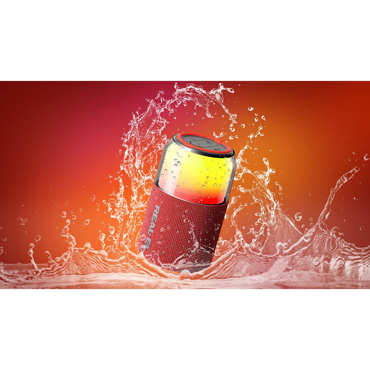 Портативная колонка REAL-EL X-705 Red