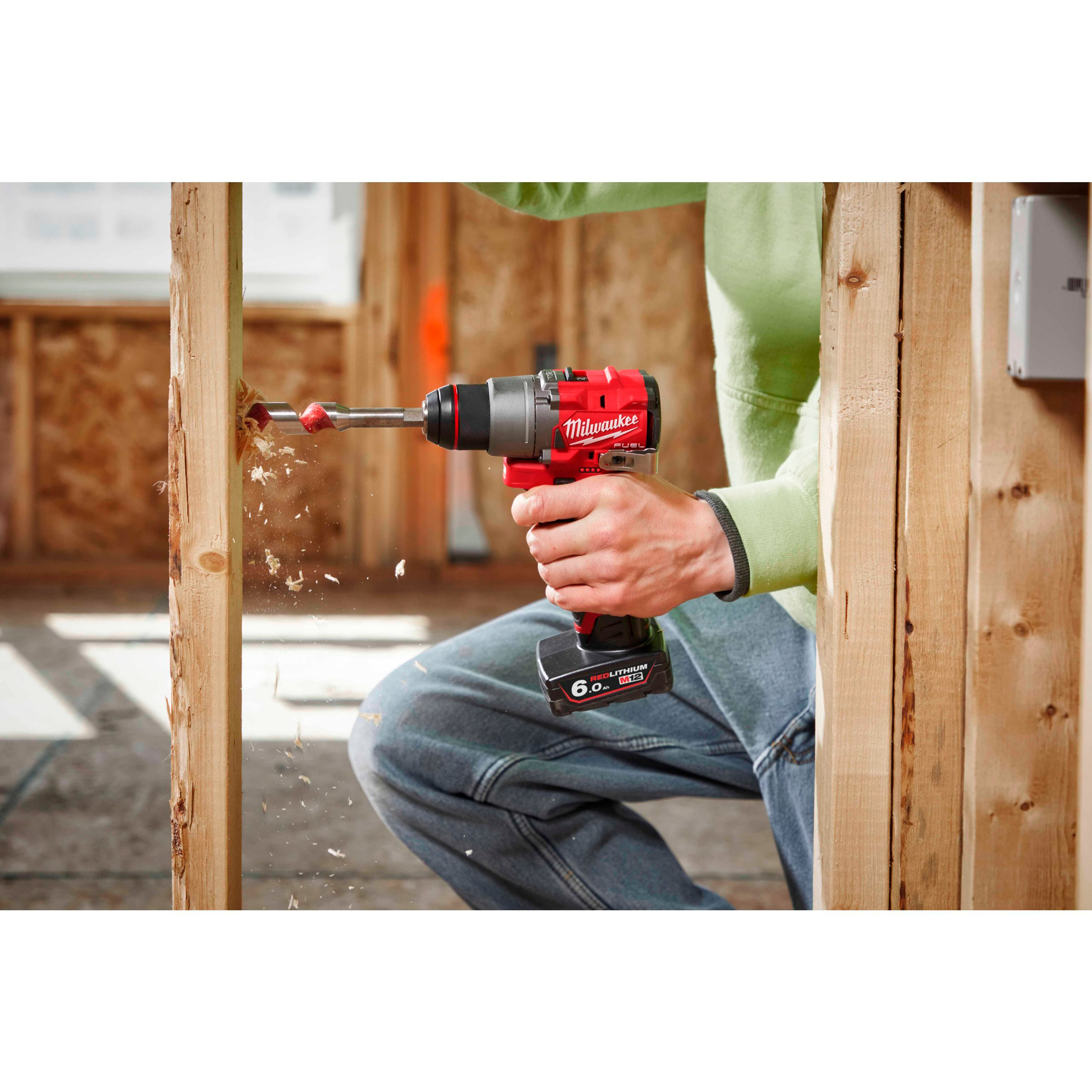 Аккумуляторная дрель-шуруповёрт MILWAUKEE M12 FDD2-0 (4933479872)
