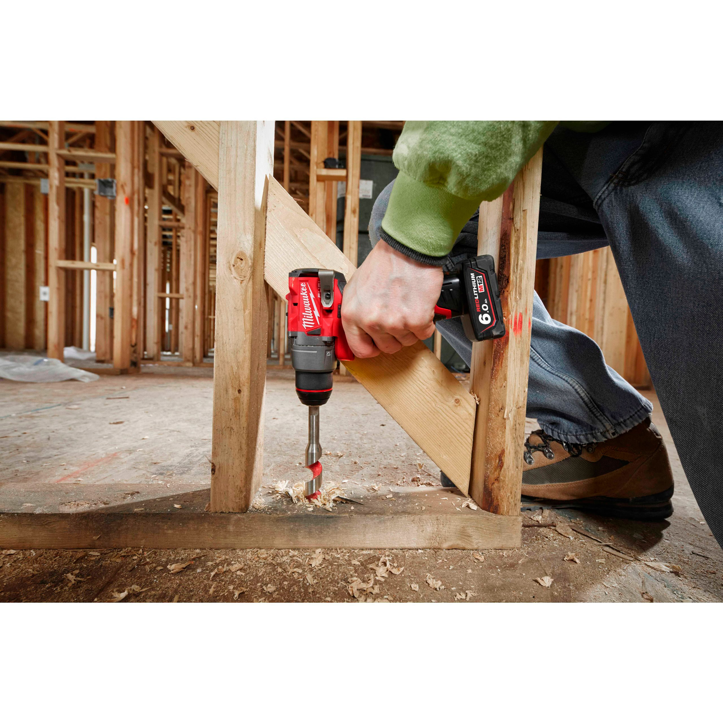 Аккумуляторная дрель-шуруповёрт MILWAUKEE M12 FDD2-0 (4933479872)