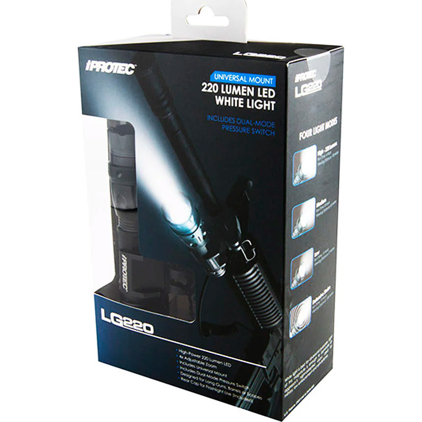 Ліхтар тактичний підствольний IPROTEC LG220 Long Gun Firearm Light