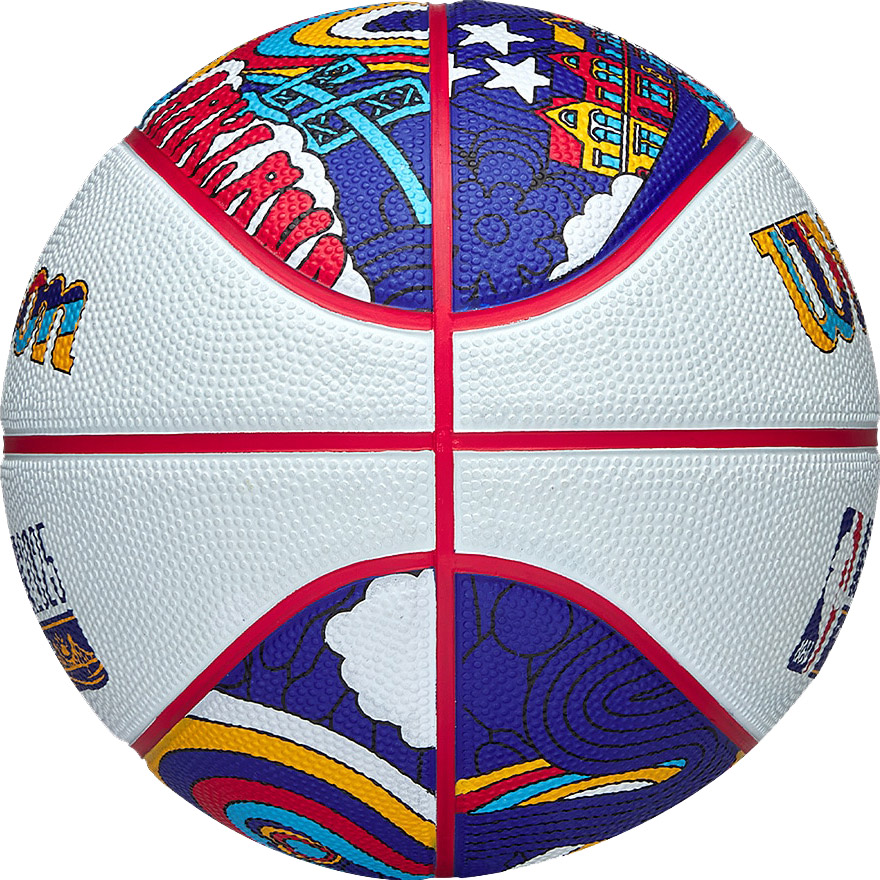 Міні-м'яч баскетбольний WILSON NBA All-Star 2025 Size 3 (WZ3020201XB3)