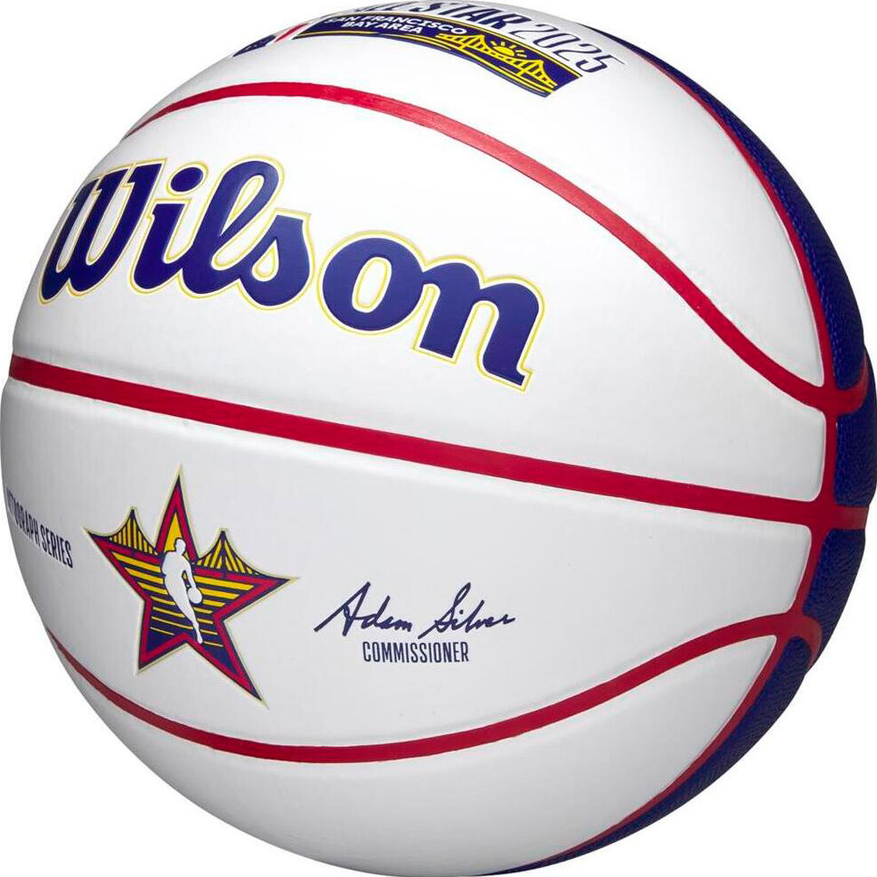 М'яч баскетбольний для автографів WILSON NBA All-Star 2025 Size 7 (WZ4034101XB7)