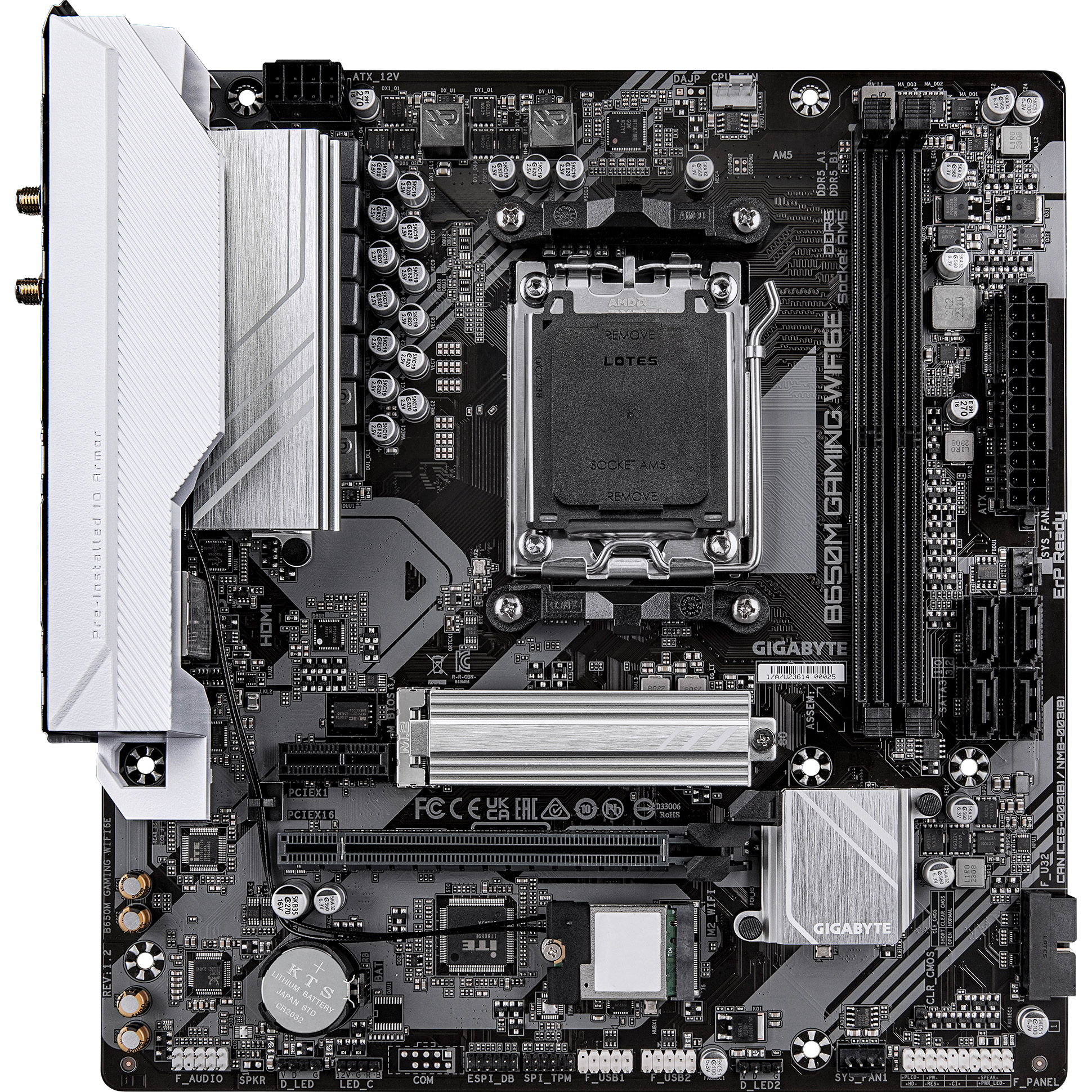 Материнская плата GIGABYTE B650M Gaming WiFi6E