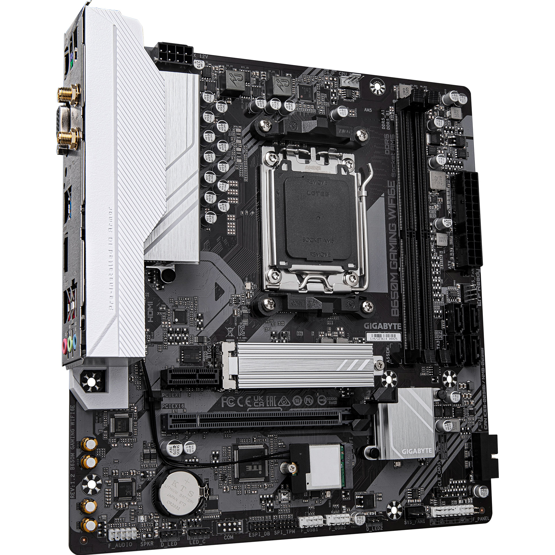 Материнская плата GIGABYTE B650M Gaming WiFi6E