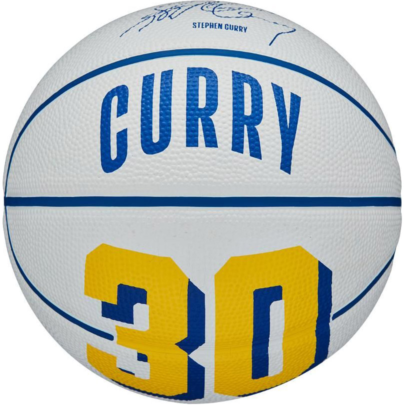 Мини-мяч баскетбольный WILSON NBA Player Icon Curry Size 3 (WZ4007401XB3)
