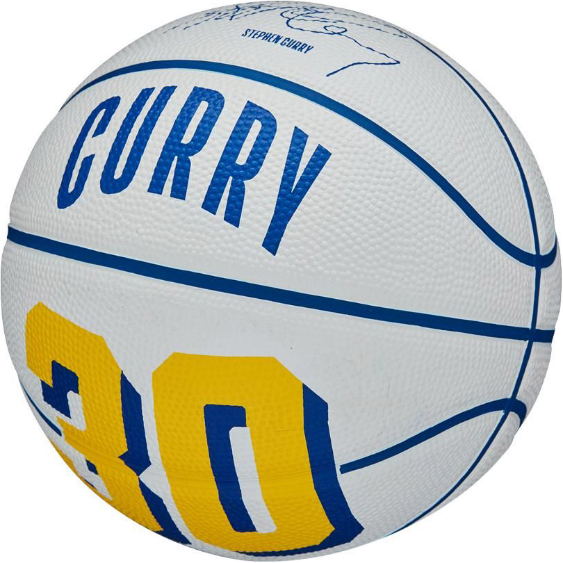 Мини-мяч баскетбольный WILSON NBA Player Icon Curry Size 3 (WZ4007401XB3)