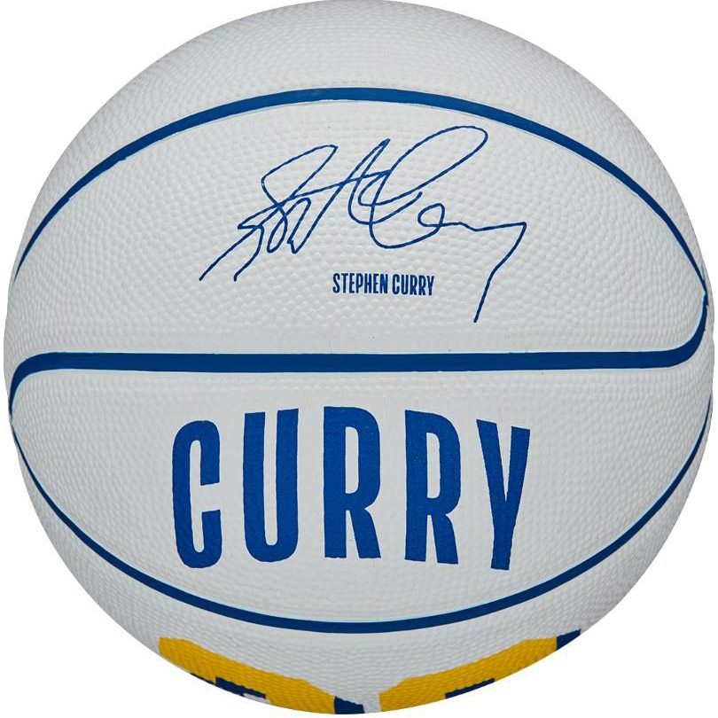 Мини-мяч баскетбольный WILSON NBA Player Icon Curry Size 3 (WZ4007401XB3)