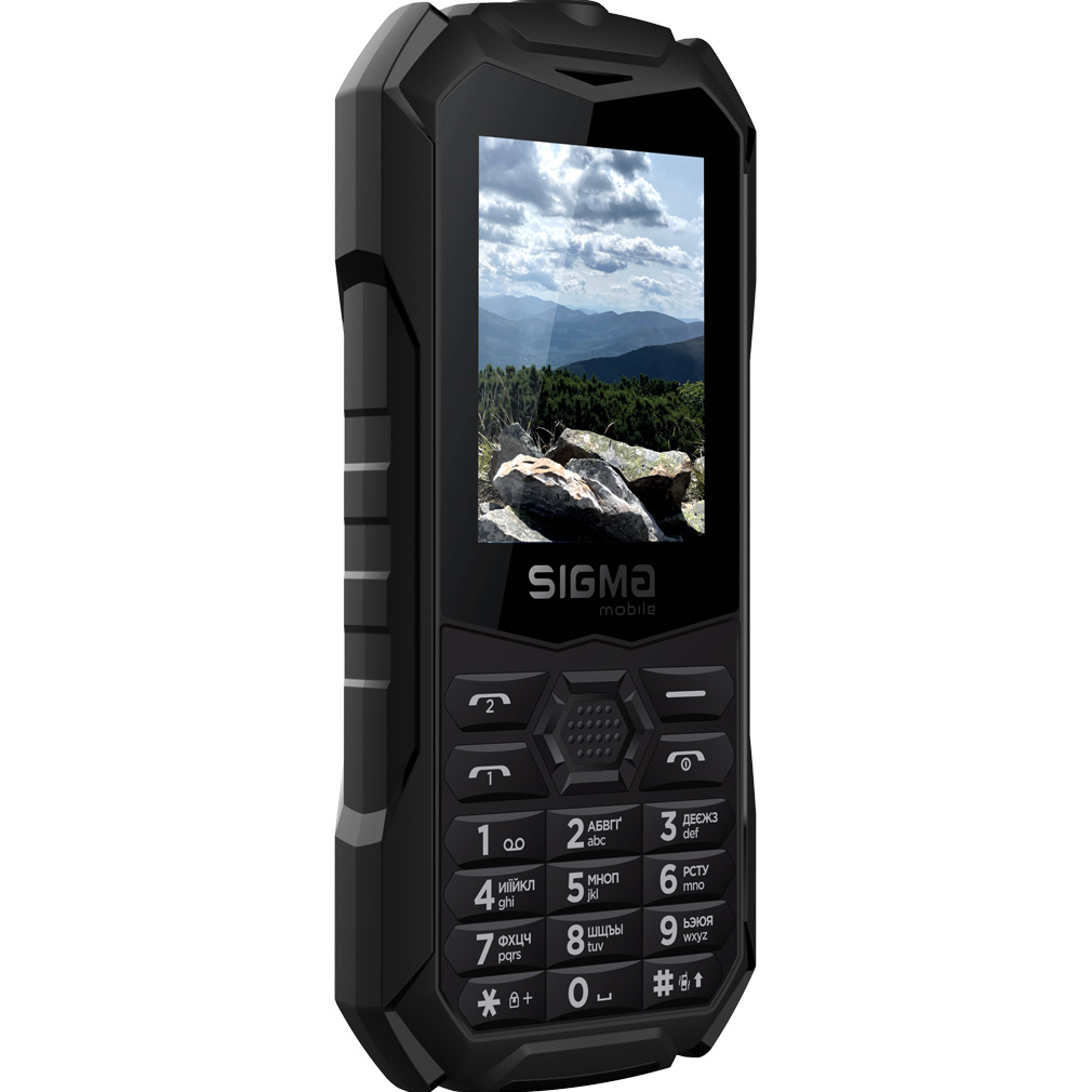 Мобільний телефон SIGMA MOBILE X-treme PV68 Black (4827798738214)