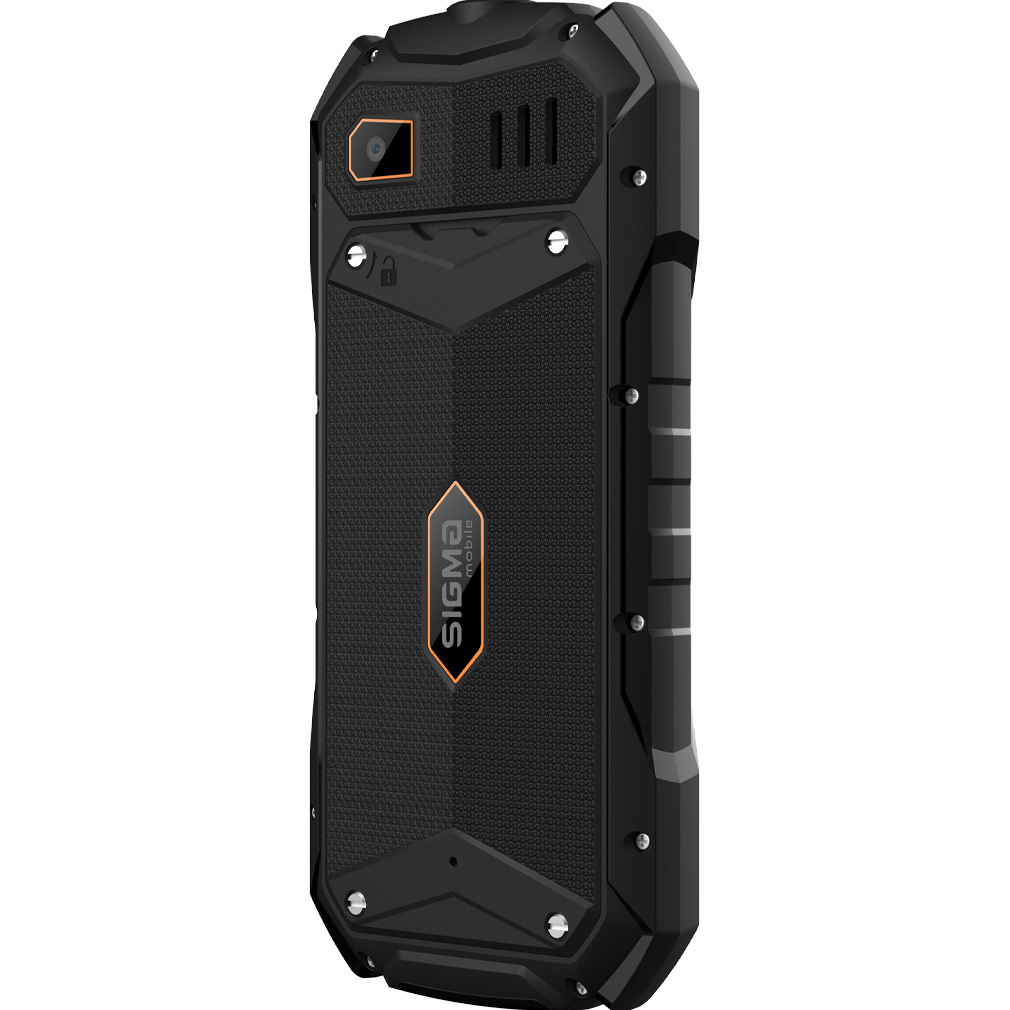 Мобільний телефон SIGMA MOBILE X-treme PV68 Black/Orange (4827798738221)