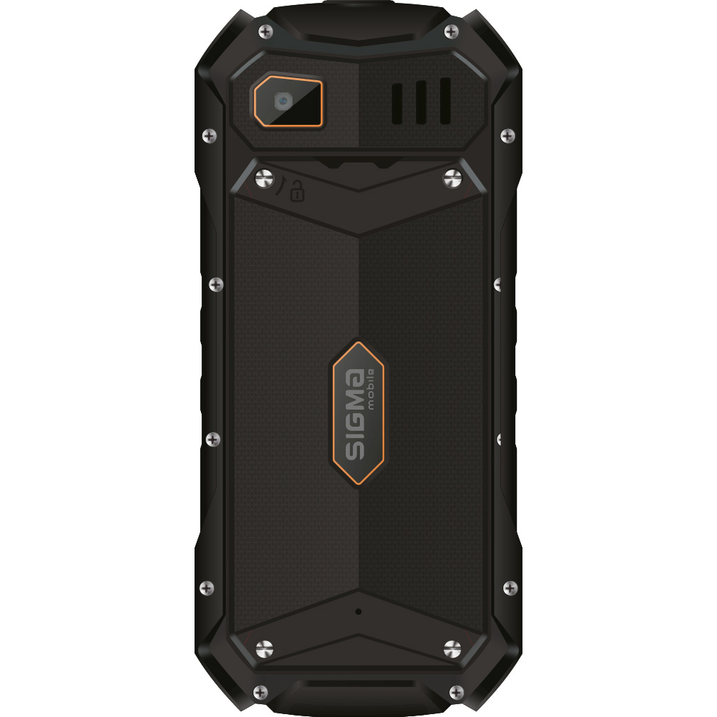 Мобільний телефон SIGMA MOBILE X-treme PV68 Black/Orange (4827798738221)