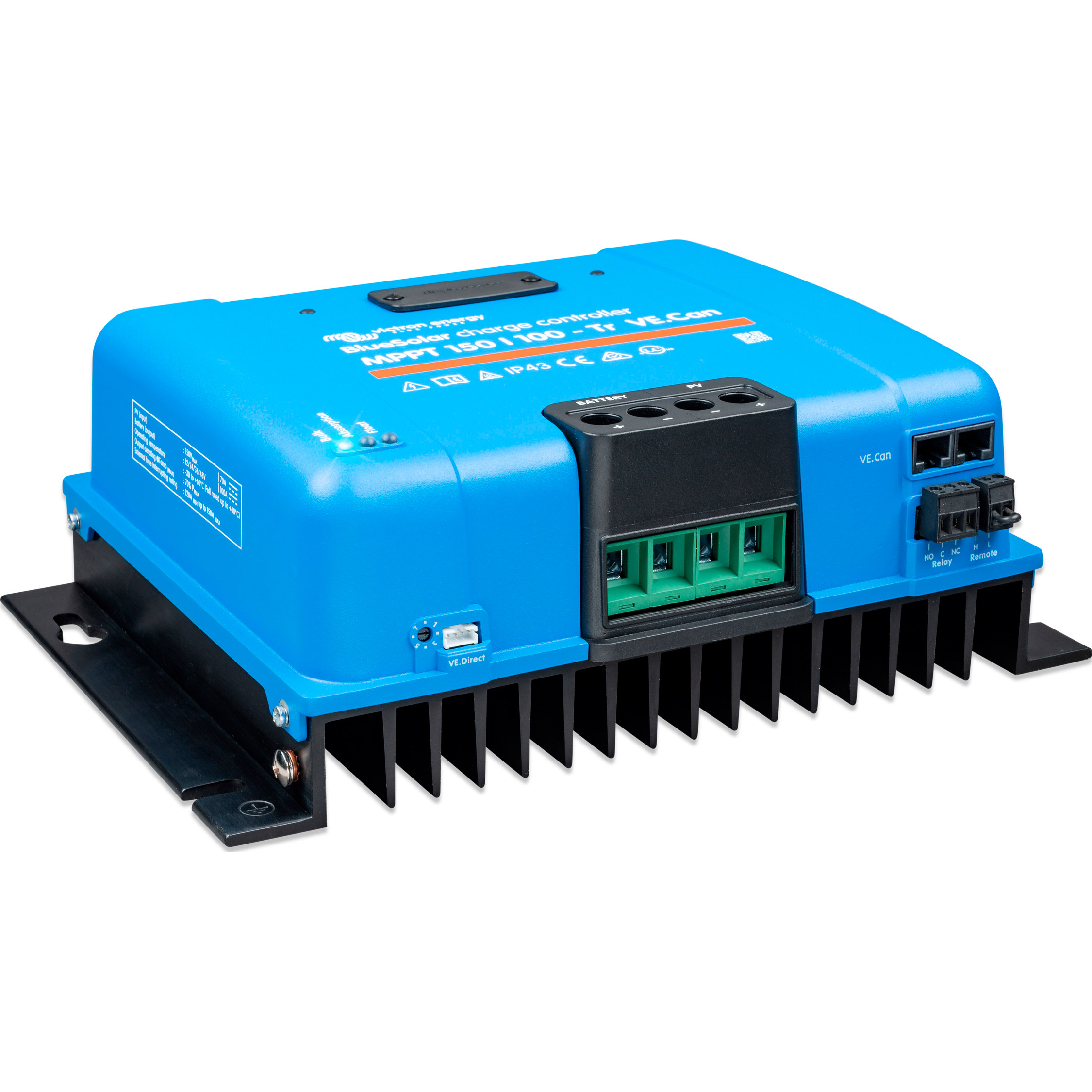 Контролер заряду VICTRON ENERGY BlueSolar MPPT 150/100-Tr VE.Can (SCC115110420)
