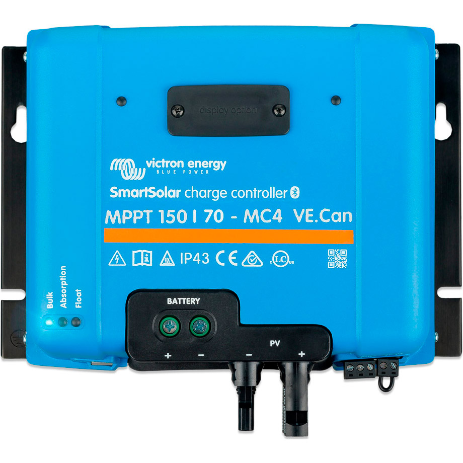 Контроллер заряда VICTRON ENERGY SmartSolar MPPT 150/70-MC4 VE.Can (SCC115070511)