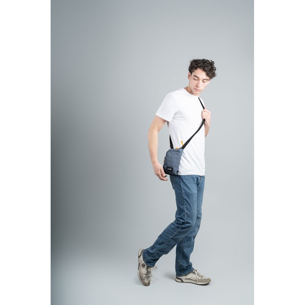 Сумка наплічна PACSAFE GO Tech Crossbody Dark Blue