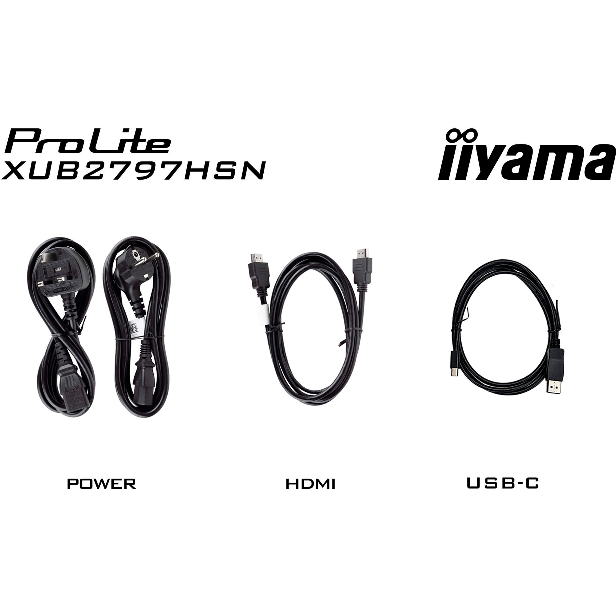 Монітор 27" IIYAMA ProLite XUB2797HSN-B2
