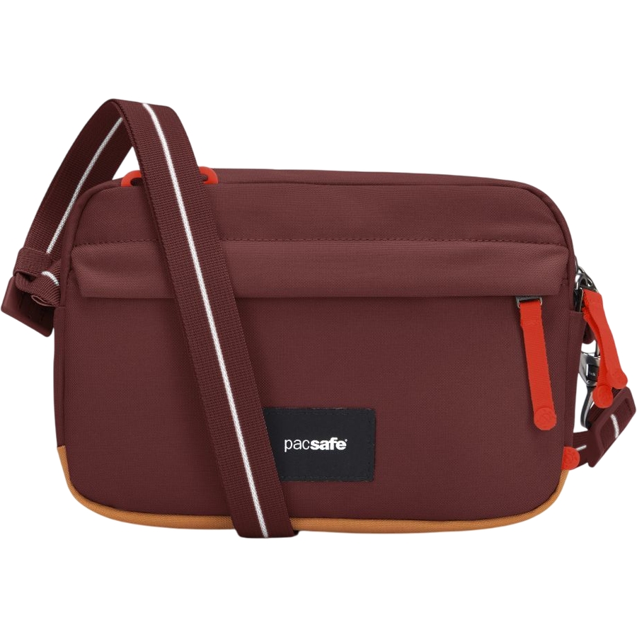 Сумка наплічна PACSAFE GO Crossbody Burgundy