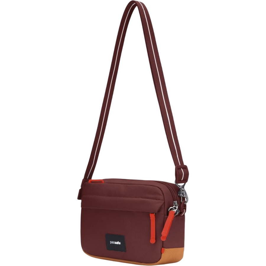 Сумка наплічна PACSAFE GO Crossbody Burgundy