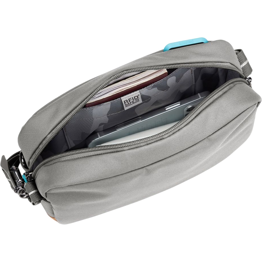 Сумка наплічна PACSAFE GO Crossbody Gray