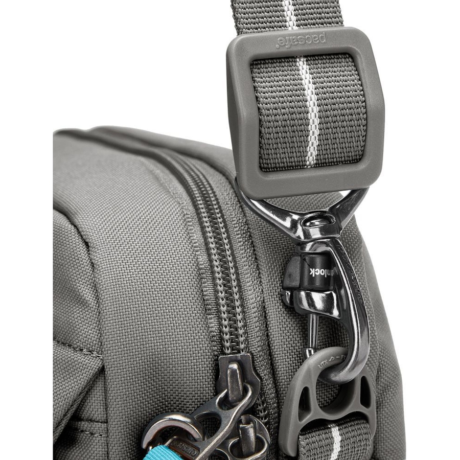 Сумка наплічна PACSAFE GO Crossbody Gray