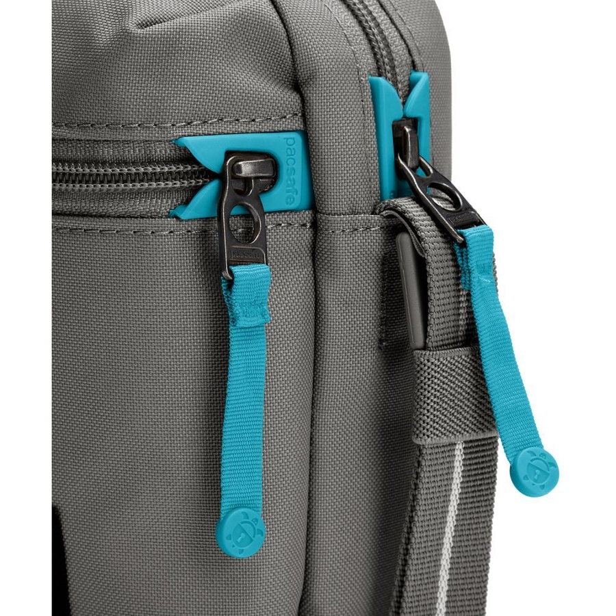 Сумка наплічна PACSAFE GO Micro Crossbody Gray