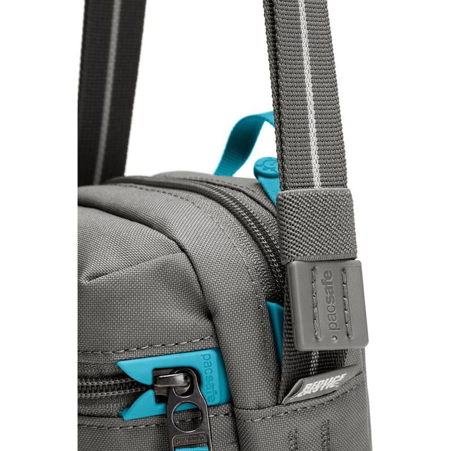 Сумка наплічна PACSAFE GO Micro Crossbody Gray