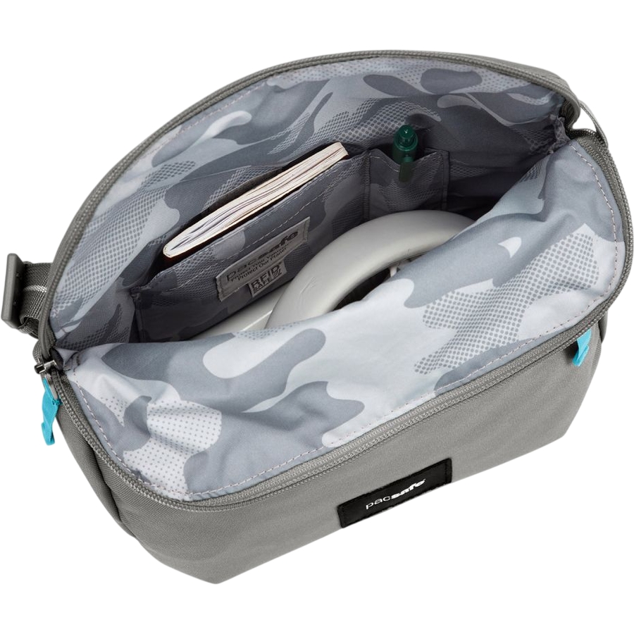 Сумка наплічна PACSAFE GO Saddle Crossbody Gray