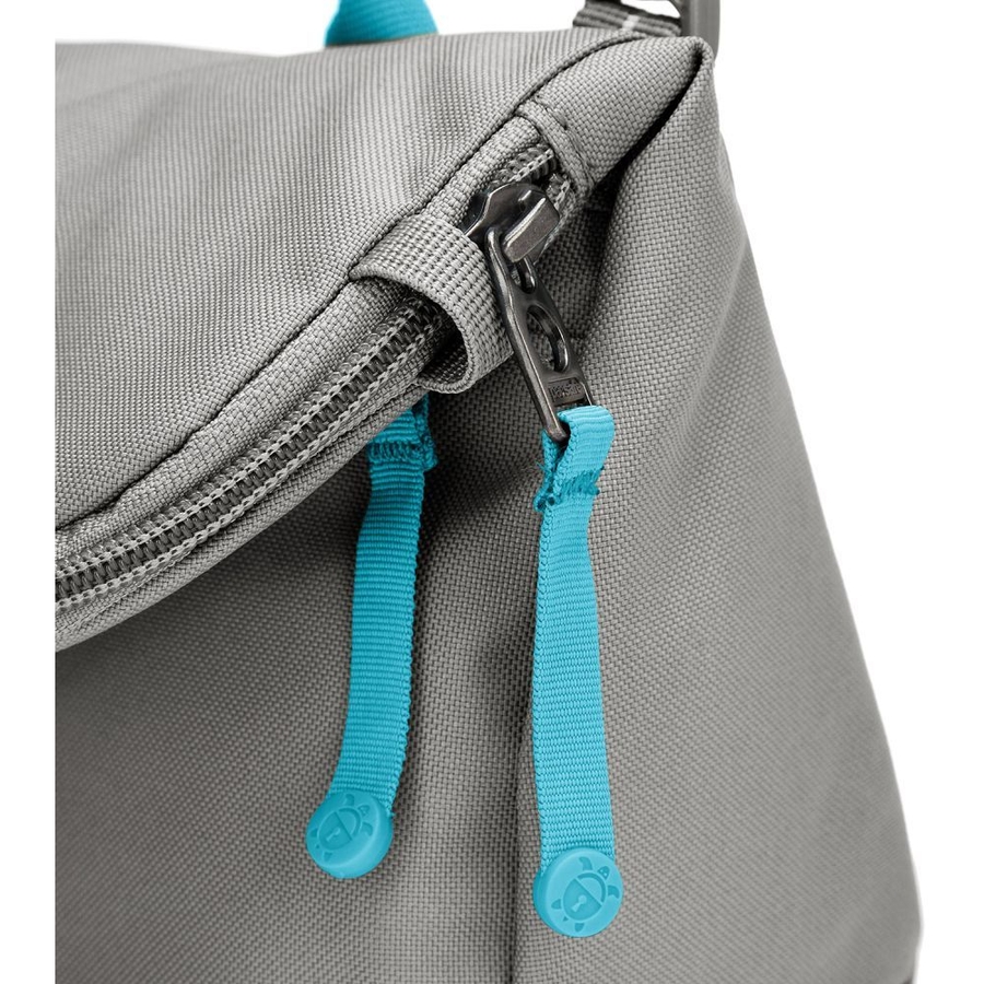 Сумка наплічна PACSAFE GO Saddle Crossbody Gray