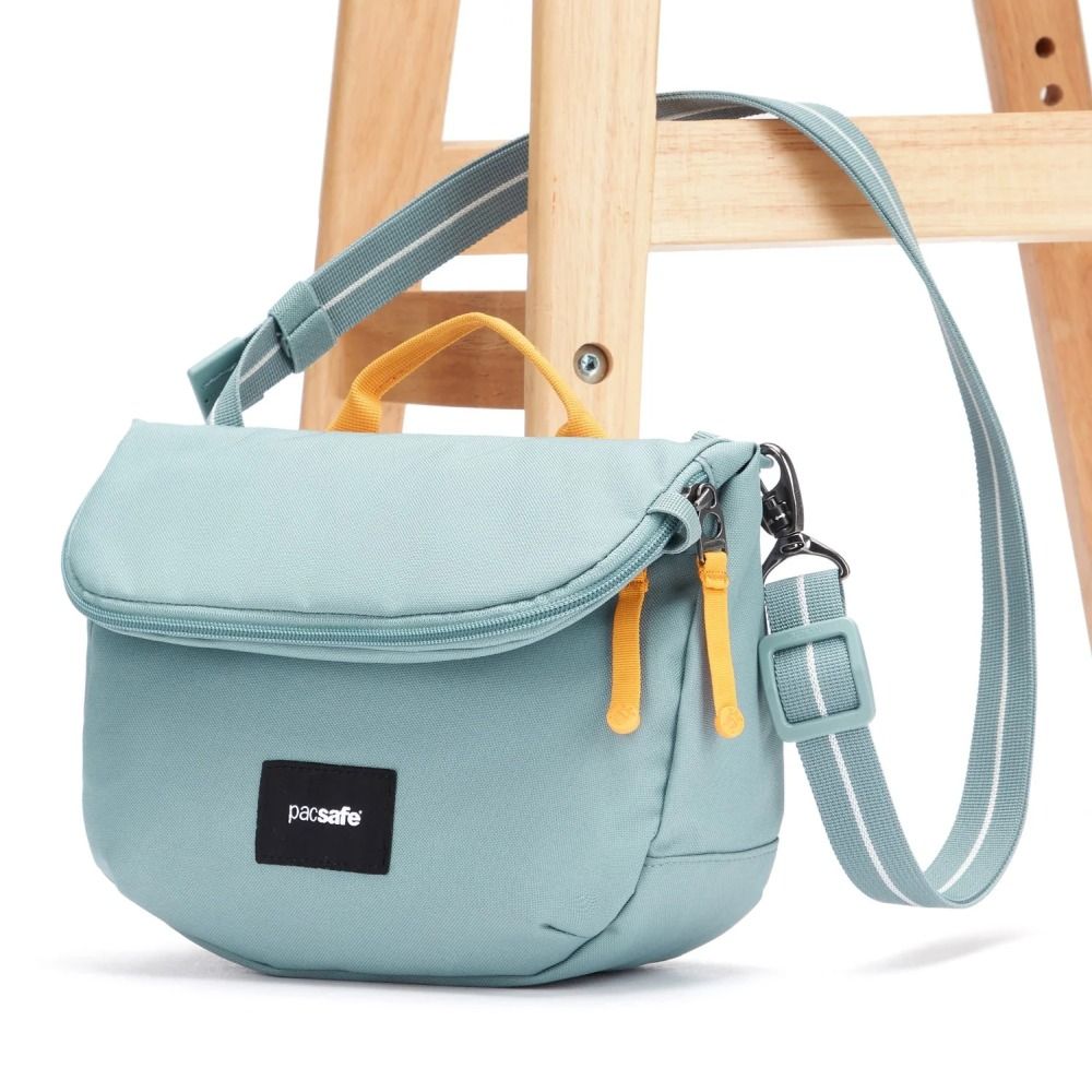 Сумка наплічна PACSAFE GO Saddle Crossbody Mint